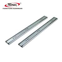 45 mm full extens telescopic ball bearing drawer slide runner