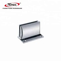 90 Degrees Convex Glass Door Floor Hinge