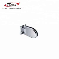 90 Degrees Arch half round 10mm glass door hinge